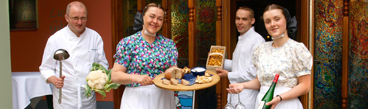 Sorbisches Restaurant Wjelbik in Bautzen in der Lausitz