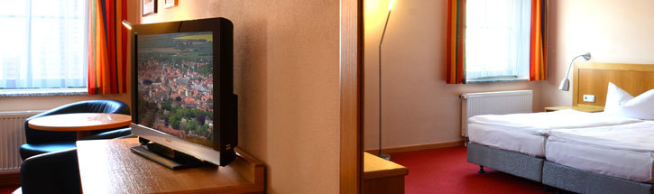 Sorbisches Hotel Dom-Eck in Bautzen in der Lausitz